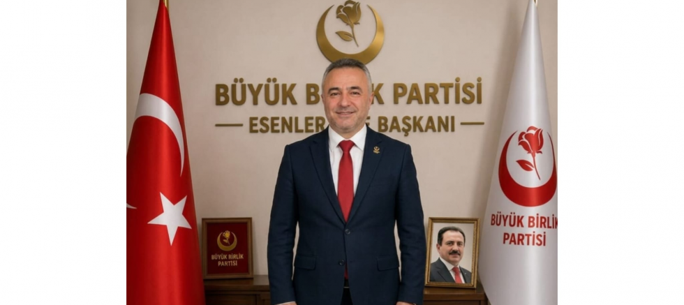 Büyük Birlik Partisi Esenler İlçe Başkanı Hayrettin Semiz’den Kurban Bayramı Mesajı: “Bayramlar, Milletimizin Dayanışma Ruhunu Yaşatan En Güçlü Değerlerdir” - GÜNDEM - İnternetin Ajansı