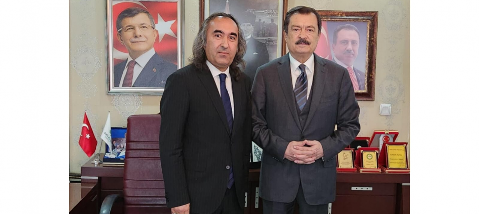 BAŞKAN ÖMER AYDOĞMUŞ: “LÜTFULLAH KAYALAR’IN ZİYARETİ, BİZLER İÇİN HEM ONUR HEM MORAL OLMUŞTUR” - GÜNDEM - İnternetin Ajansı