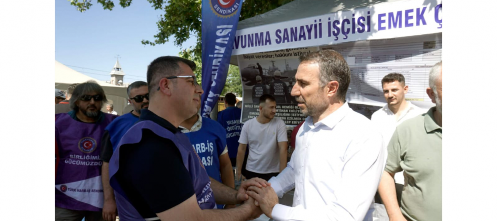ERDAL ALTUN: “SAVUNMA SANAYİİNİN YÜKÜNÜ OMUZLAYAN EMEKÇİLERİMİZİN HER ZAMAN YANINDAYIZ” - GÜNDEM - İnternetin Ajansı