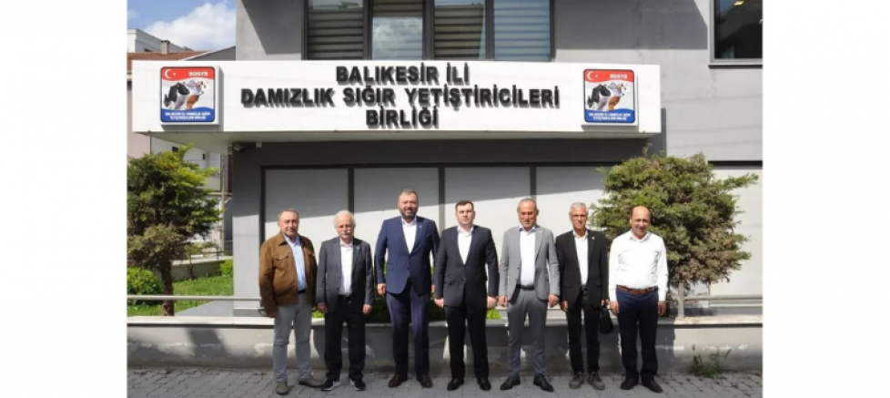 İYİ PARTİ BALIKESİR İL BAŞKANI HASAN FEHMİ YÖRÜK’TEN DAMIZLIK BİRLİĞİ’NE ZİYARET - GÜNDEM - İnternetin Ajansı