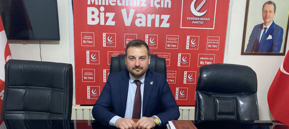 Yeniden Refah Partisi Tokat İl Başkanı Yasin Çeltek’ten Ramazan Ayı Mesajı - GÜNDEM - İnternetin Ajansı